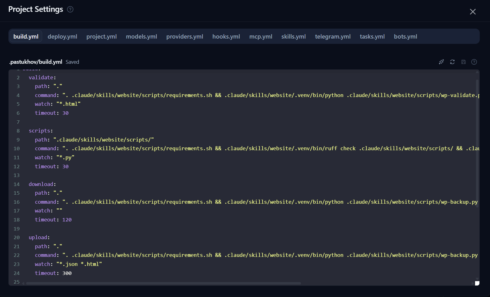 Validation by dedicated controller agents